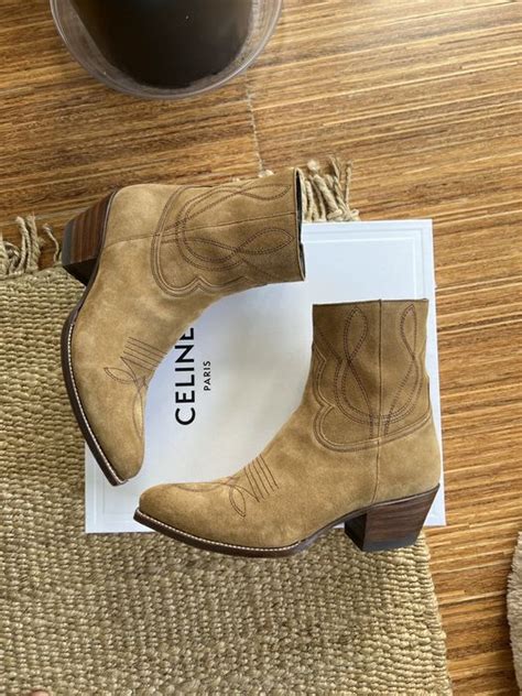 celine boots price|Celine western boots.